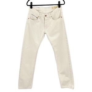 Care Label Mens Ivory Jeans